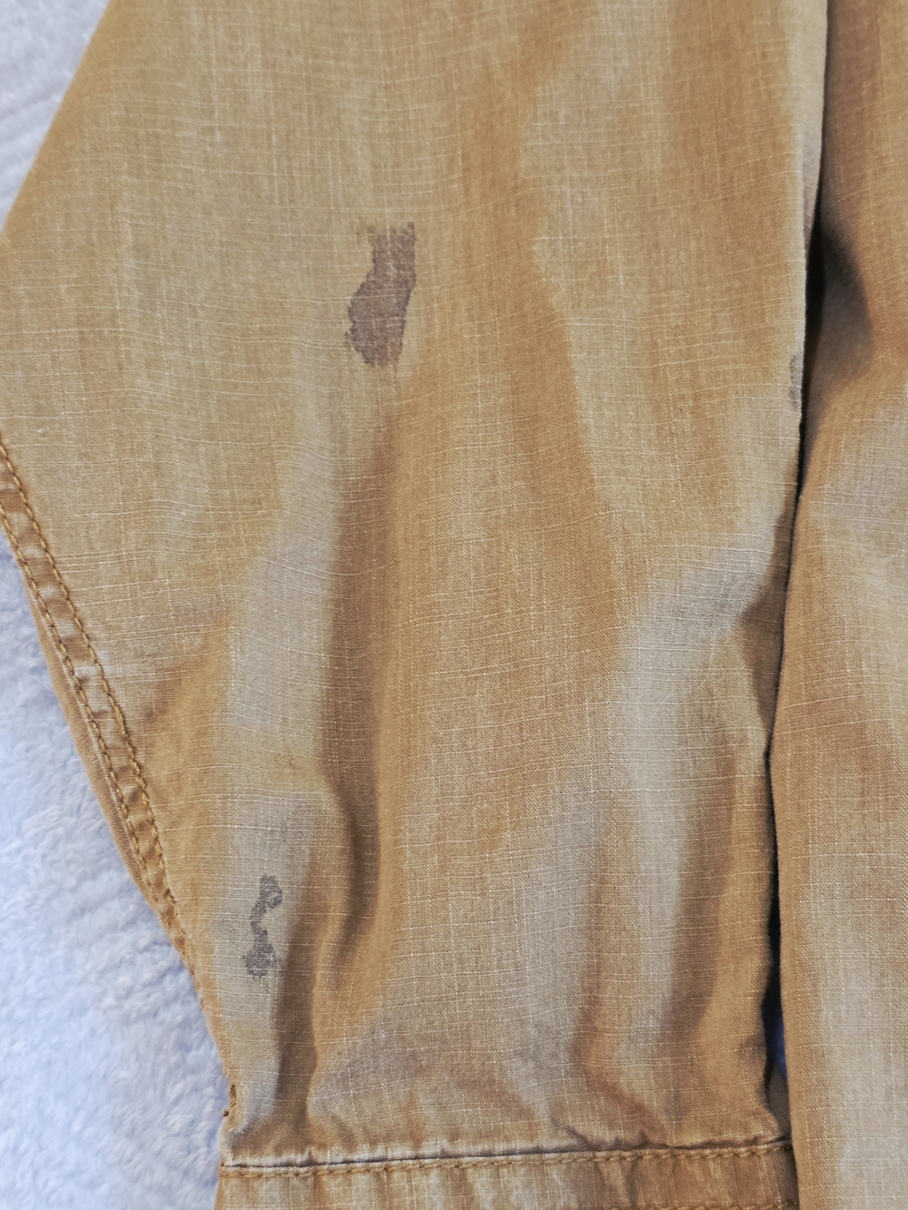 Bit & Bridle Men's Tan Button-Down Corduroy Western Shirt - Picture 3 of 12